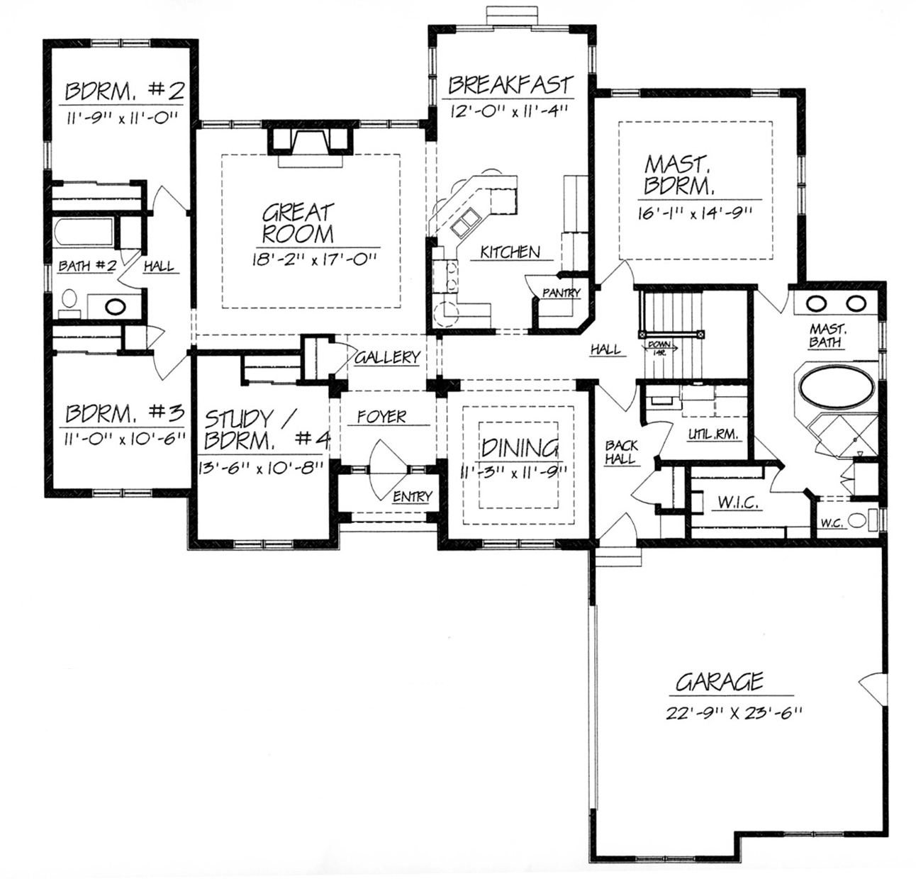 Soro2235 Copy Belman Homes, House Plans With Formal Living And Dining Rooms