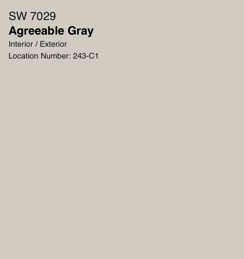 trending wall color agreeable gray